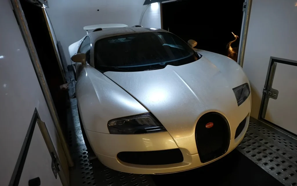 Mat Armstrong just bought a repossessed Bugatti Veyron for a 'significantly lower price,' which in the world of YouTube could mean anything from 7 percent off to 70 percent off