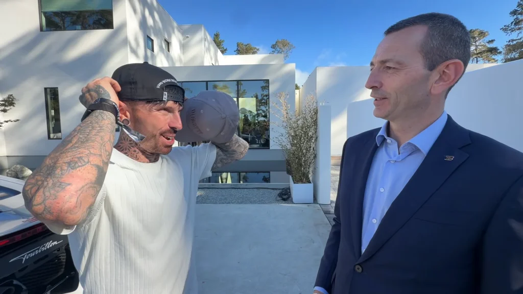 Mat Armstrong finally meets one of the Bugatti team face-to-face in California to try and secure the parts he needs for his Chiron rebuild