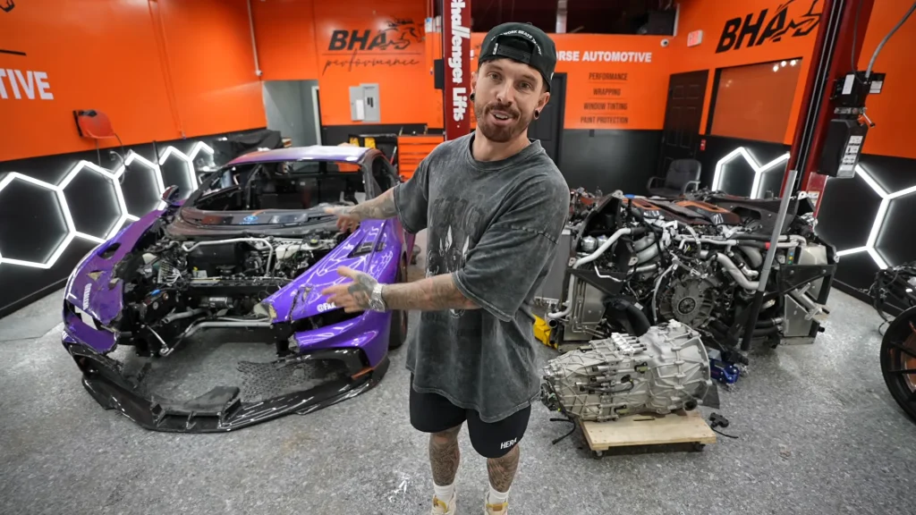 Everything we know about Mat Armstrong infamous Bugatti Chiron Pur Sport hypercar rebuild