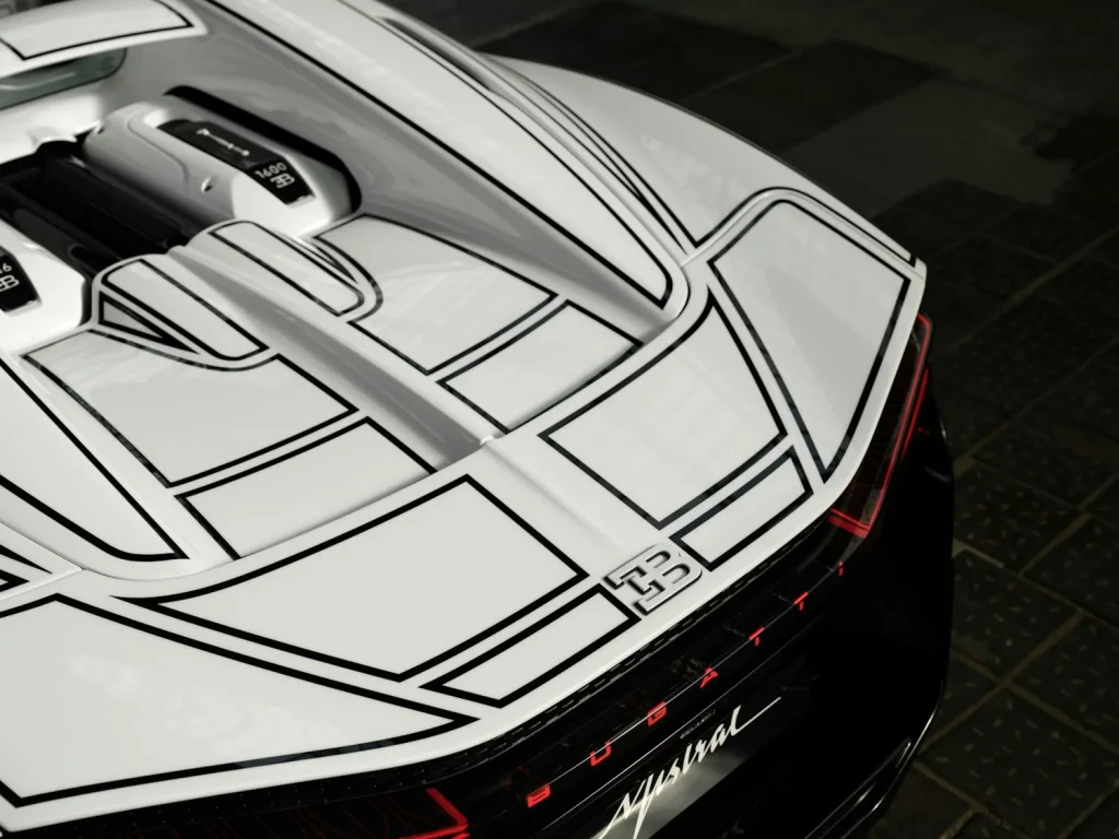 Mate Rimac just showcased a new Bugatti Mistral made entirely out of porcelain11