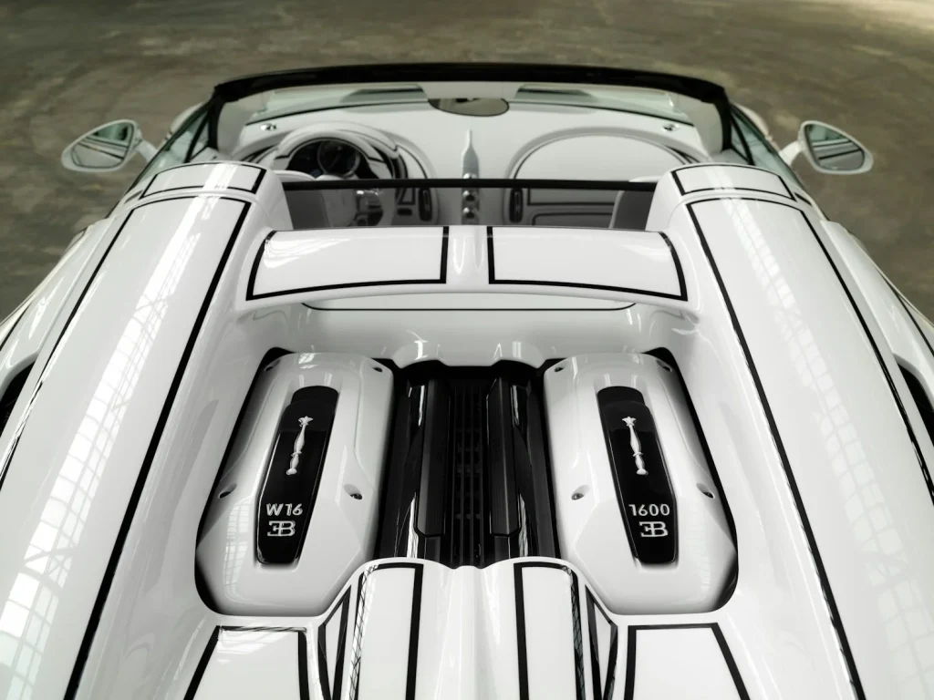 Mate Rimac just showcased a new Bugatti Mistral made entirely out of porcelain12