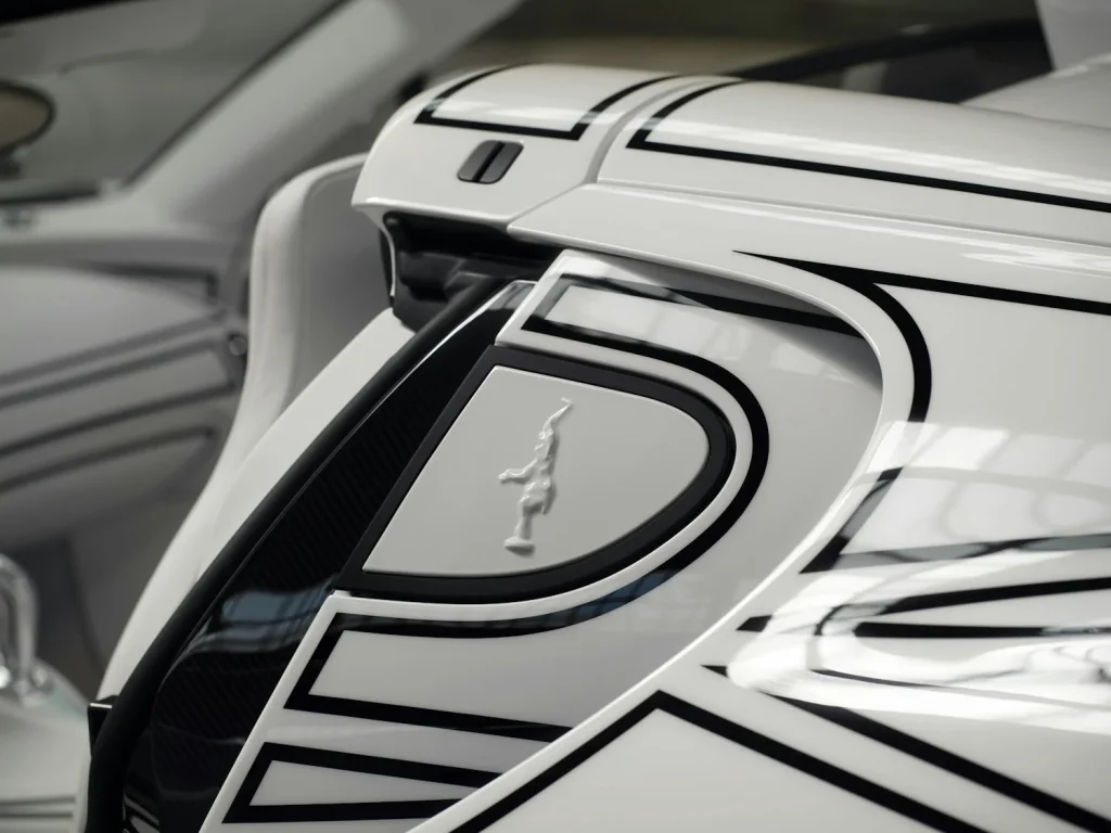 Mate Rimac just showcased a new Bugatti Mistral made entirely out of porcelain14