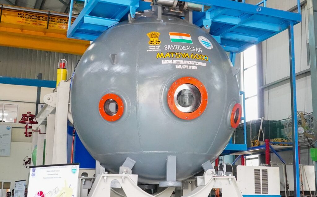 Indian submarine Matsya 6000
