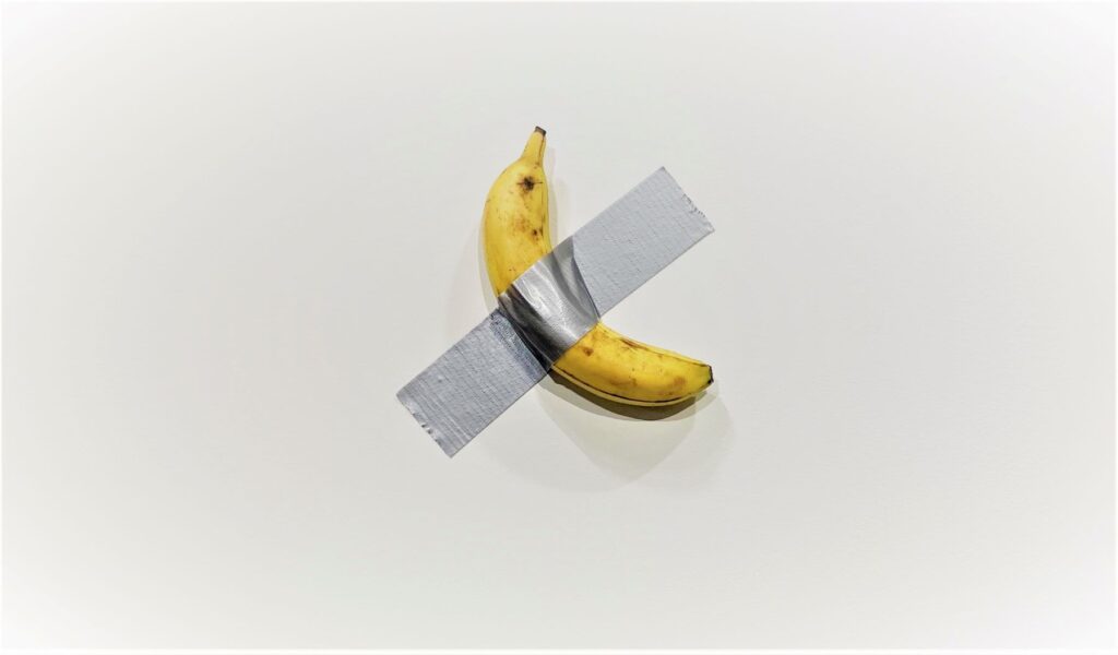 Maurizio Cattelan's banana