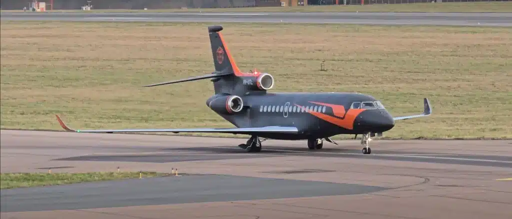 Verstappen Private Plane