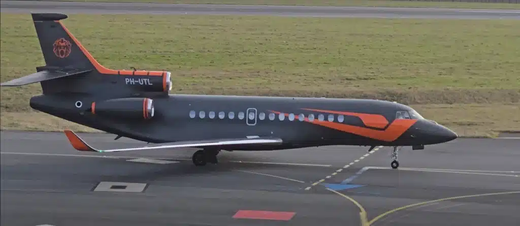 Verstappen Private Plane