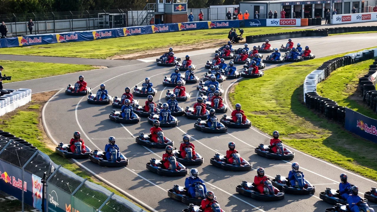We raced Max Verstappen along with 99 other drivers with the F1 star starting at the back and this is how we got on