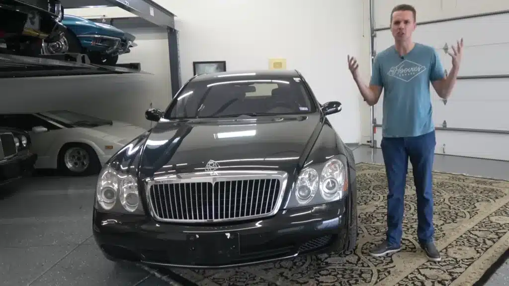 Maybach 62 bought at auction