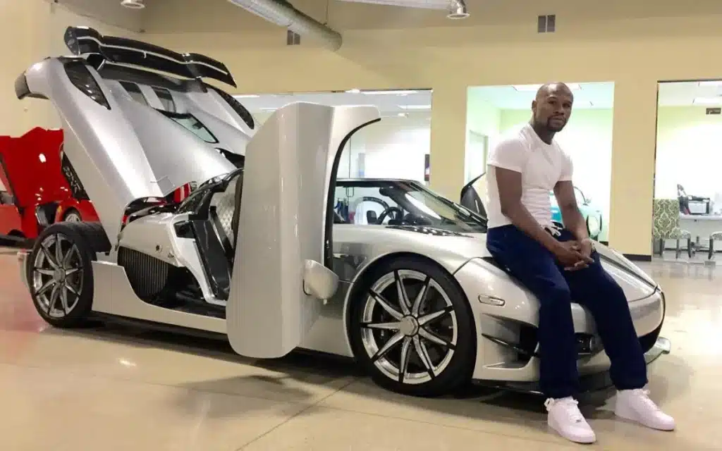 Floyd Mayweather once owned a $4.8m Koenigsegg CCXR Trevita hypercar