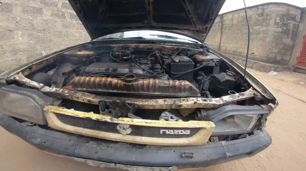 Mazda 323 has driven a mighty 2,000,000km and this is how it's holding up