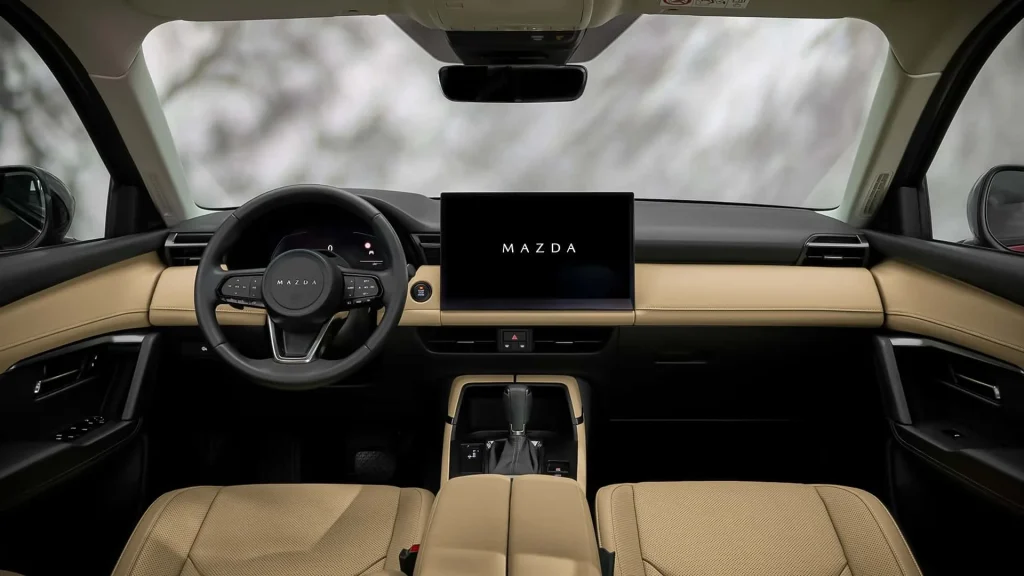 Mazda just unveiled a new logo at the 2025 Japan Mobility Show