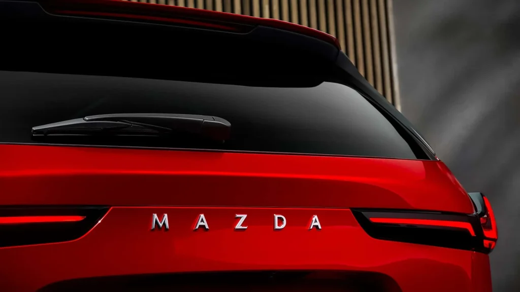Mazda just unveiled a new logo at the 2025 Japan Mobility Show