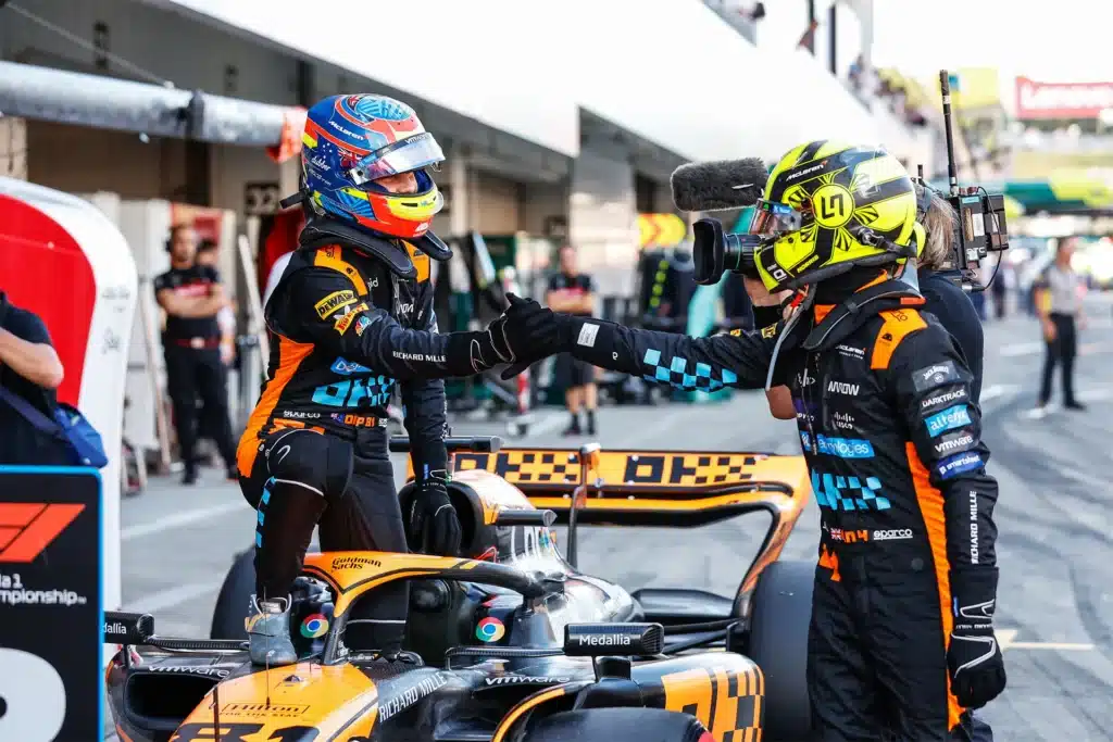 The roaring success of McLaren drivers Oscar Piastri and Lando Norris has eaten away at Red Bull Racing and its advantage.