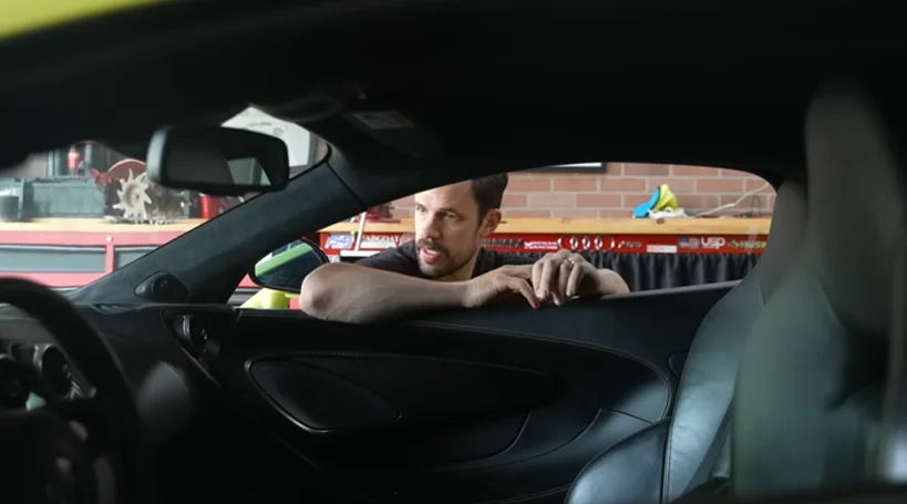 US man who bought a very cheap McLaren after spotting Copart made a 'mistake' finds some odd items inside while rebuilding it