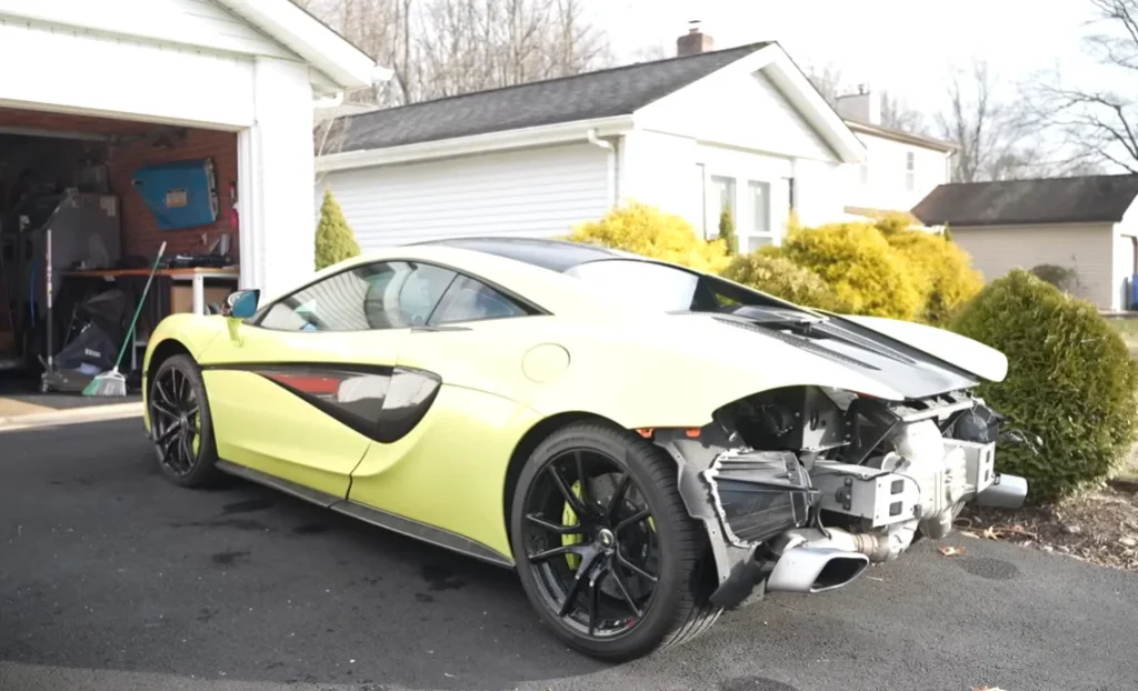 US man secures a very cheap McLaren after spotting Copart had made a 'mistake' with listing it