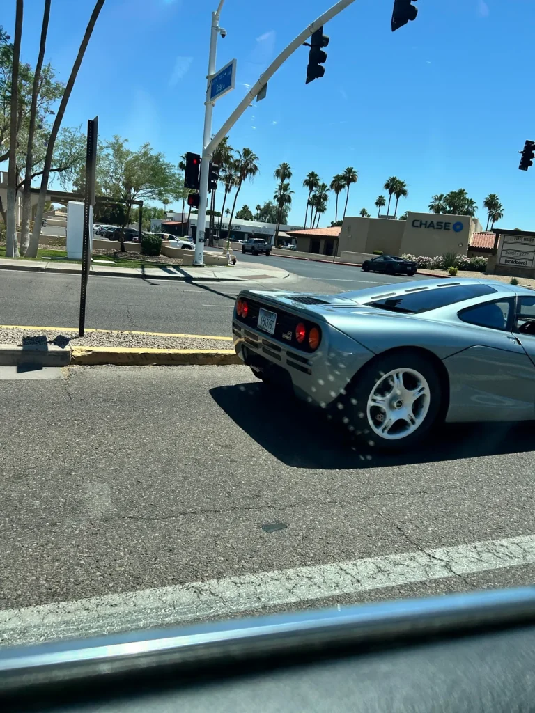Arizona man makes an incredible car spot in the wild as he drives past McLaren F1 owned by second-richest family in the world