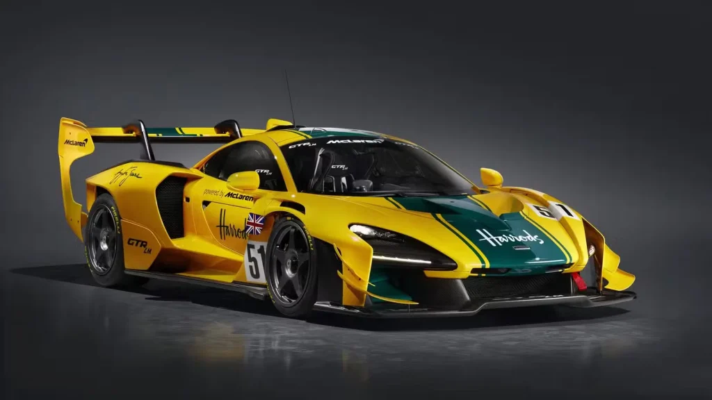 McLaren's rarest ever car took over a month just to paint