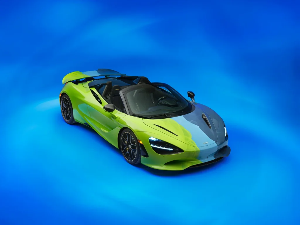 McLaren debuts Project Chromology 750S, a multi-layered, artist-inspired supercar for Miami Art Week designed by Nat Bowen