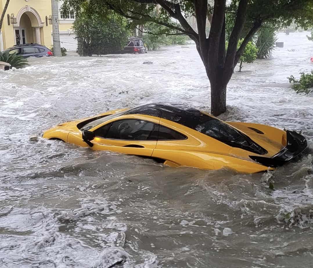 P1 flooded in Florida