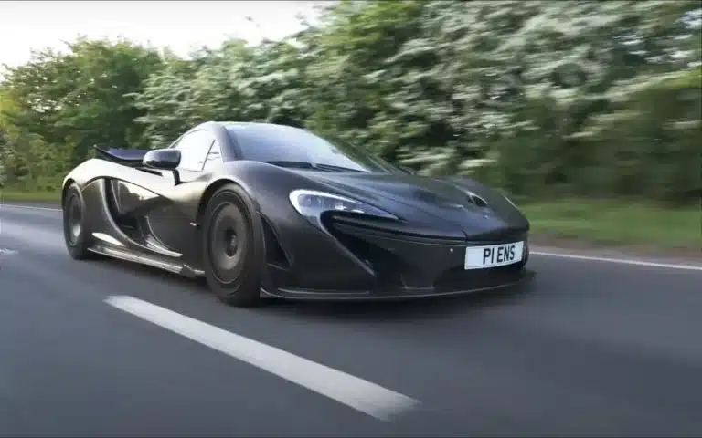Man takes his $1.6M McLaren P1 to little-known place where you can drive as fast as you want legally - it's the Isle of Man in the UK