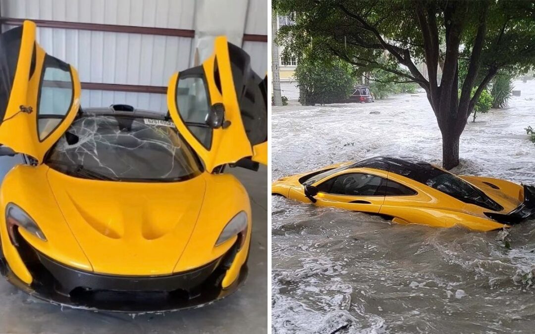 Remember the $1.3m McLaren P1 destroyed in Hurricane Ian? Now it’s up for sale