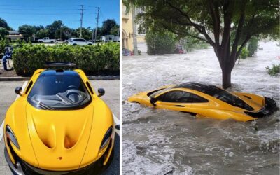 The $1.3 million McLaren P1 destroyed in Hurricane Ian has been sold