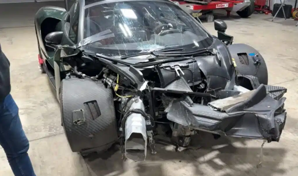 Restoring a totaled $1.3 million McLaren Senna