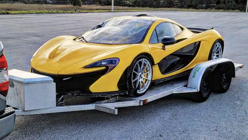 Flooded McLaren P1 YouTuber