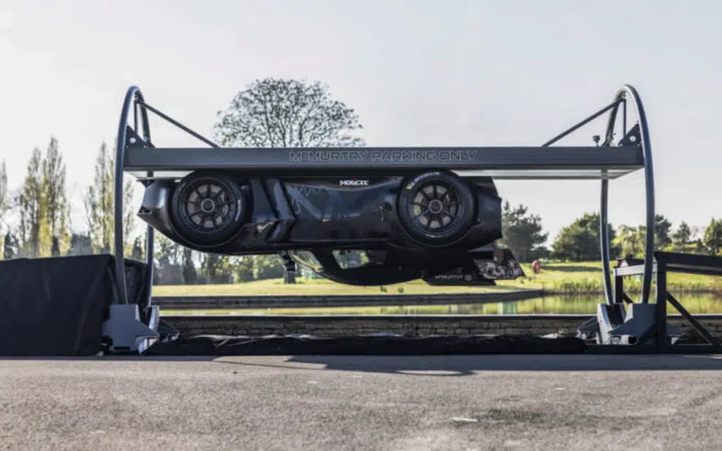 The McMurtry Spéirling EV hypercar is the first car in history to drive upside-down.
