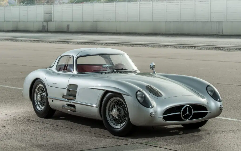 The rarest Mercedes in the world: the Mercedes 300 SLR Uhlenhaut Coupé, also the most expensive Mercedes ever sold