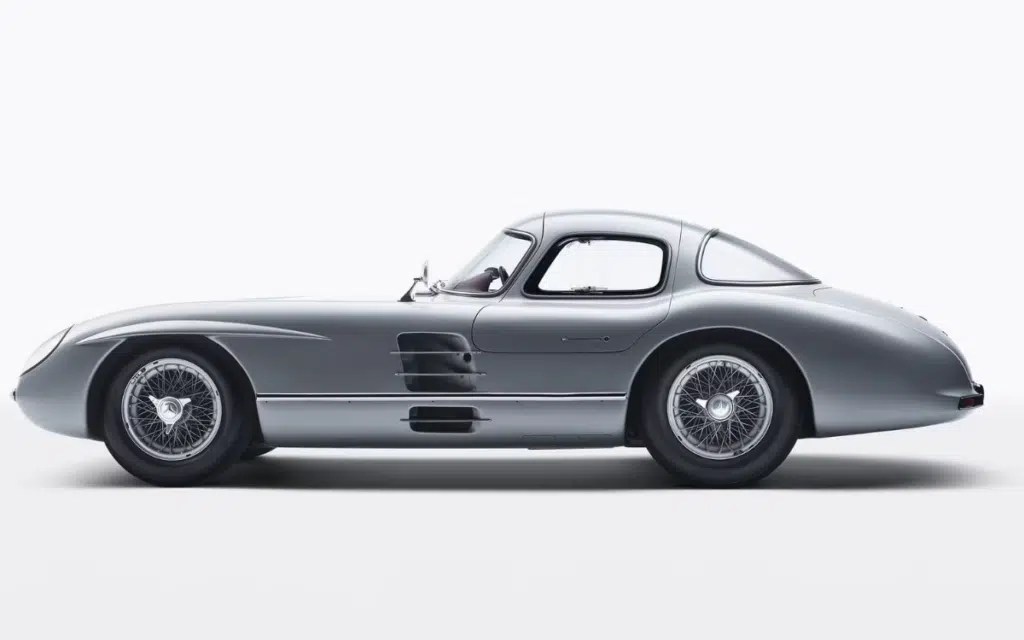 The rarest Mercedes in the world: the Mercedes 300 SLR Uhlenhaut Coupé, also the most expensive Mercedes ever sold