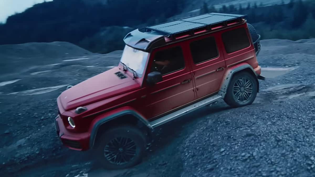 Mercedes-AMG G63 4x4 Squared off-road