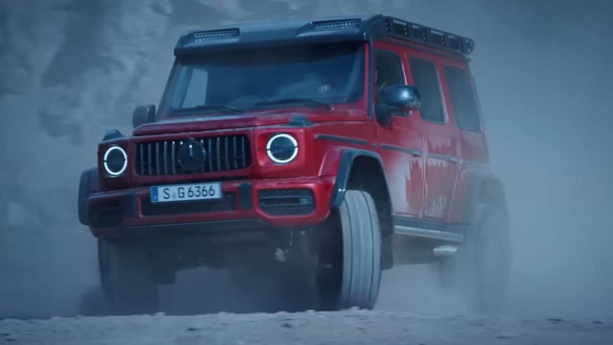 Mercedes-AMG G63 4x4 Squared off-road