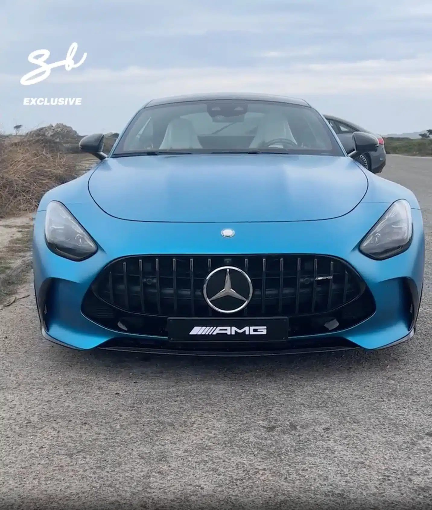 The 2024 Mercedes AMG GT has one very interesting feature