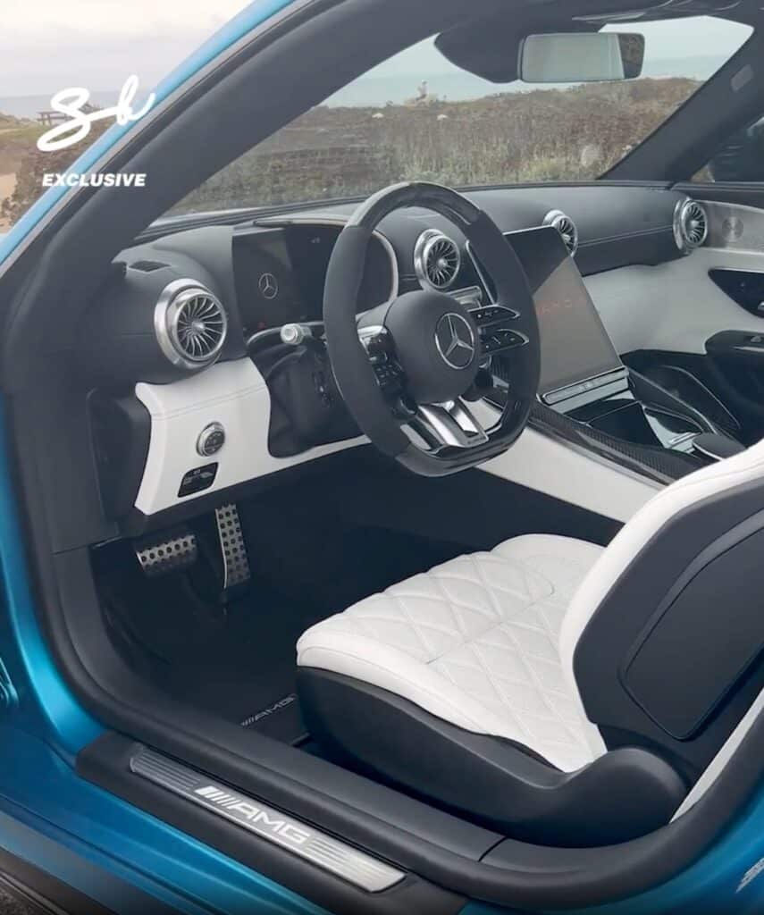 Mercedes AMG GT63 interior