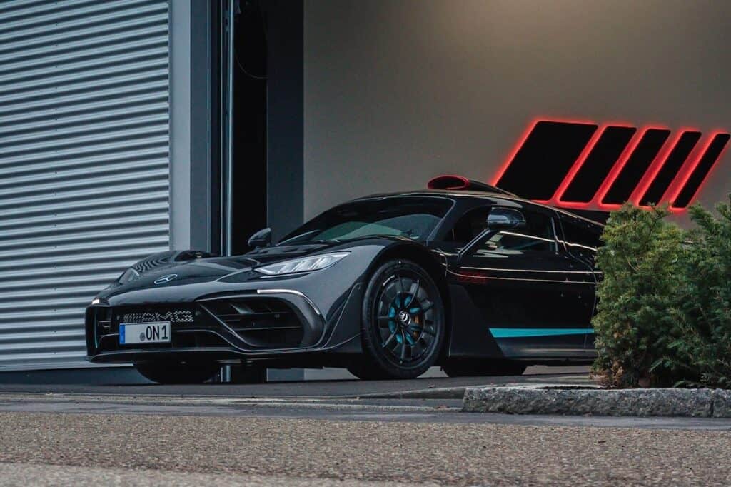 Mercedes-AMG One delivered to customer car, front