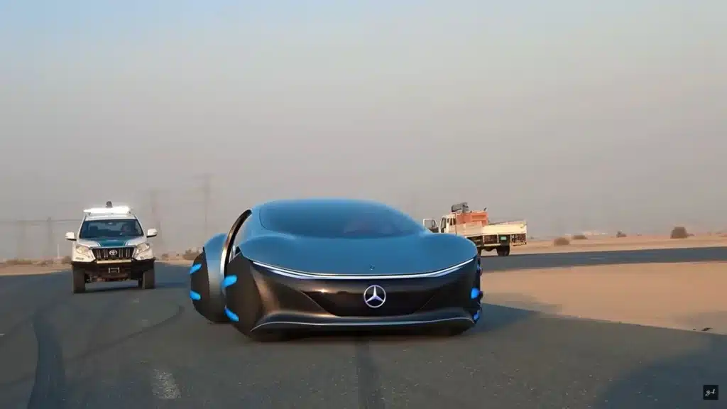 The Mercedes AVTR concept car is the world's coolest