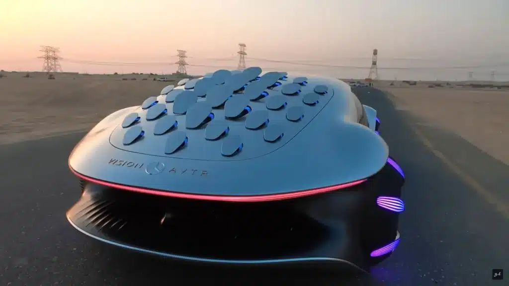 The Mercedes AVTR concept car is the world's coolest