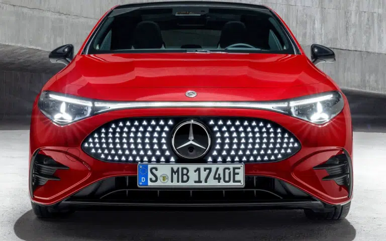 Mercedes-Benz CLA EV sedan that can recognize our emotions
