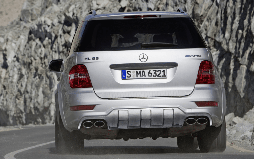 Mercedes-AMG ML63 super SUV, a 2009 release from Mercedes-Benz
