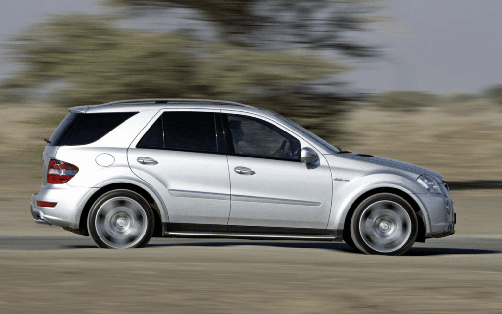 Mercedes-AMG ML63 super SUV, a 2009 release from Mercedes-Benz