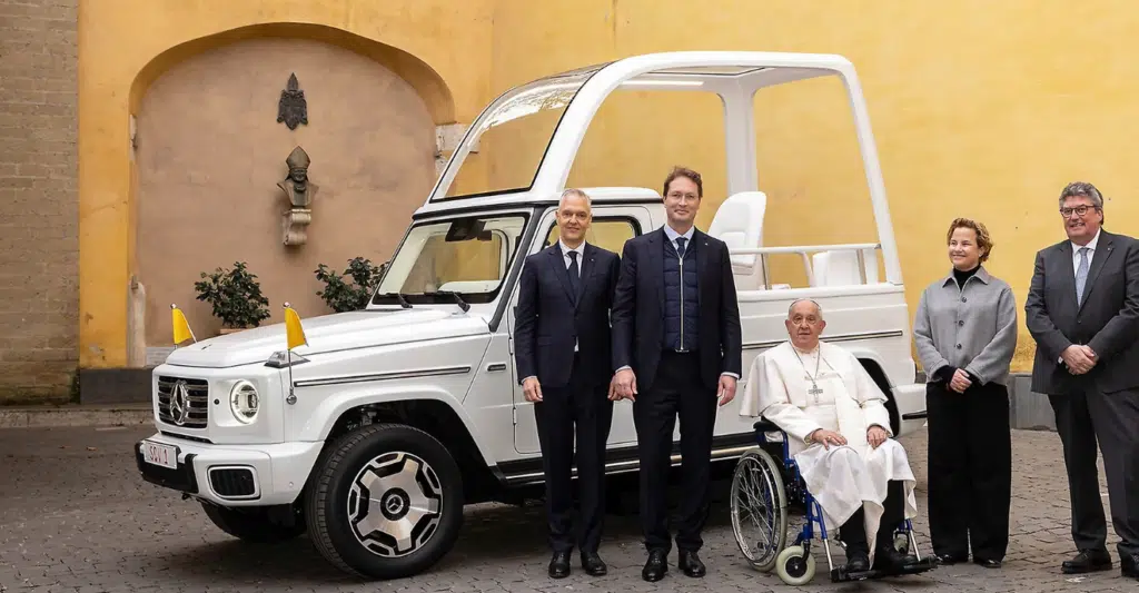 Inside the $500,000 fully electric latest Popemobile Leo XIV will likely ride