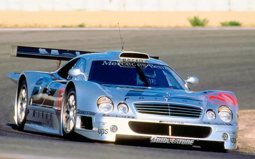 The CLK-GTR is a Mercedes hypercar designed to be a street-legal animal that just meets racing regulations, worth over $10M