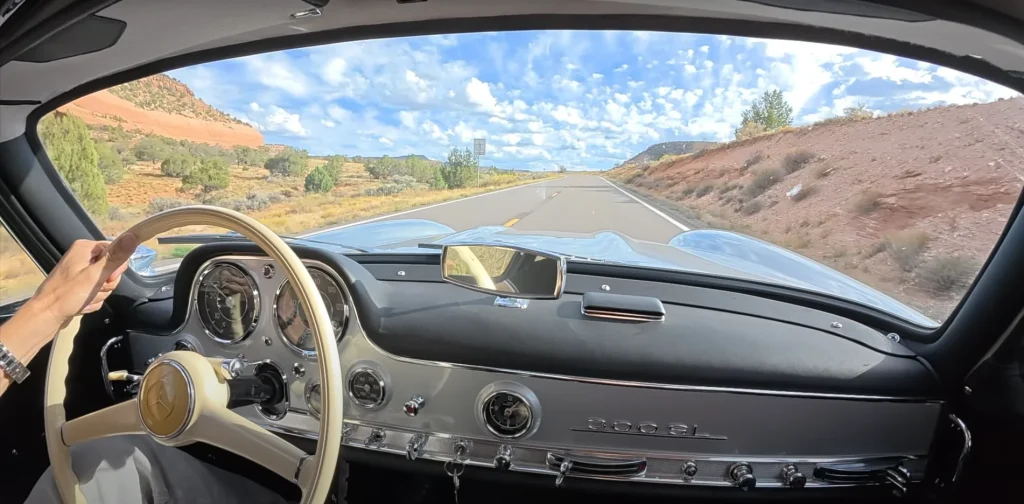 Kansas man takes $2,000,000 Mercedes from the 1950s on a 1,000-mile road trip and ends up in a regrettable situation