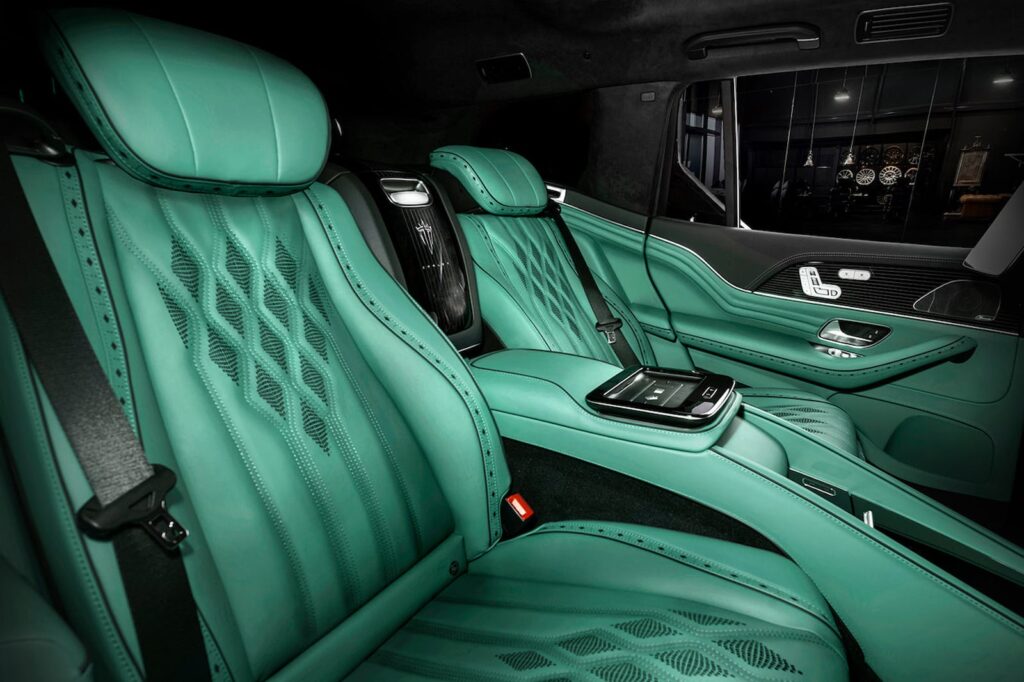 Mercedes-Maybach GLS by Carlex Design, rear seats