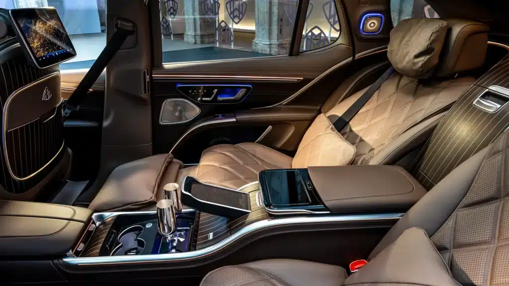 Mercedes-Maybach EQS SUV seats