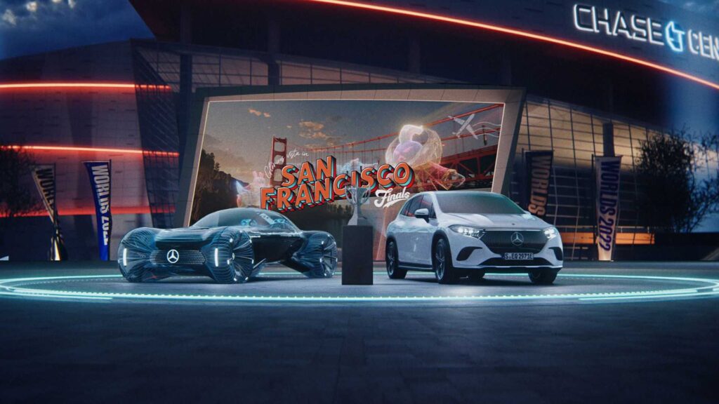 Mercedes-Benz virtual concept and EQS