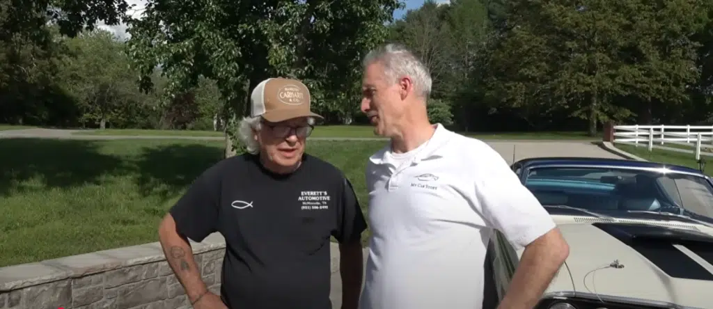 Car restorer Everett Rutledge and current owner Steve Breedlove discussed the fascinating origin story behind this Mercury Cyclone Spoiler.
