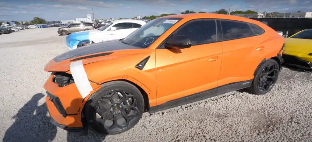 YouTuber finds a ton of crash-damaged supercars in Miami graveyard and some look too good to be dead