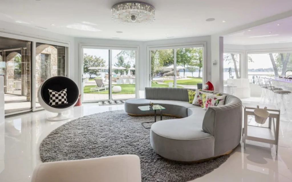 This $11,900,000 mansion once belonged to Michael Andretti and it’s pure horsepower luxury